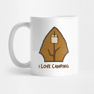 I Love Camping Mug